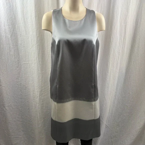 Kate Spade Madison Ave Collection Gray and White Ombre Dress 10 NWT - Picture 2 of 9